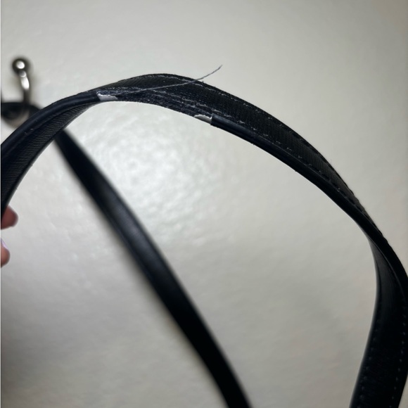 Elegant Black and White Patterned Tote - Picture 5 of 7